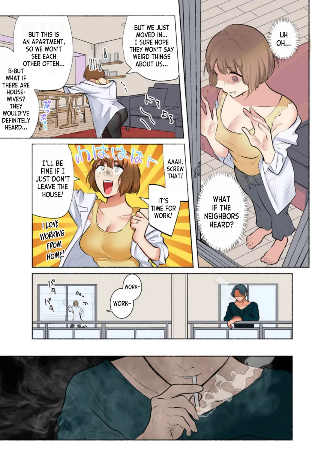 [Ika Hotaru] Rinshin wa Do S na Moto Kare Otto wo Aishiteru no ni, Uzuku Karada o Saikaihatsusarete 1 | Her Neighbor is a Sadistic Ex-Boyfriend. She Loves her Husband, but her Aching Body is Being Redeveloped 1 Fhentai - Page 17