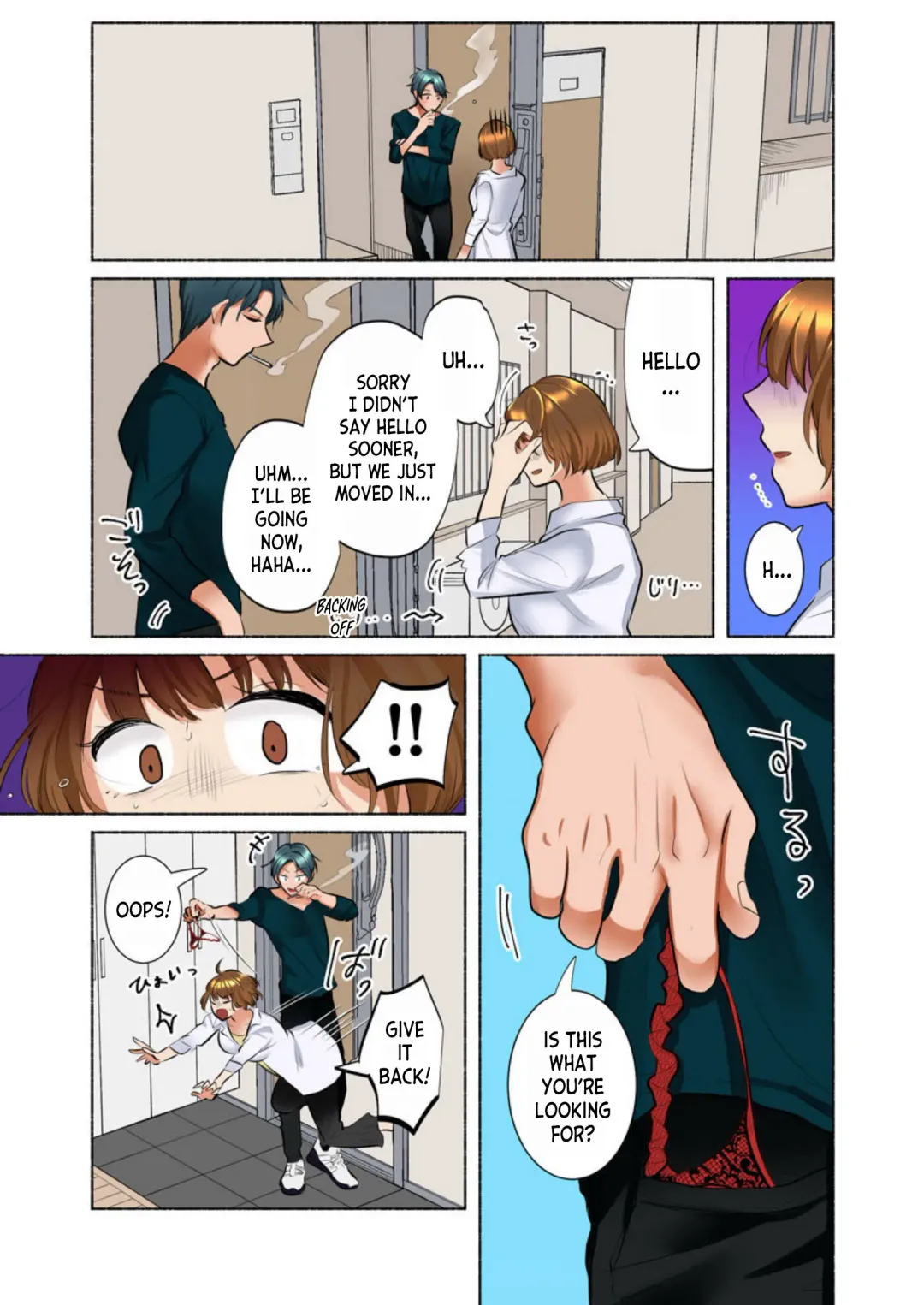 [Ika Hotaru] Rinshin wa Do S na Moto Kare Otto wo Aishiteru no ni, Uzuku Karada o Saikaihatsusarete 1 | Her Neighbor is a Sadistic Ex-Boyfriend. She Loves her Husband, but her Aching Body is Being Redeveloped 1 Fhentai - Page 21