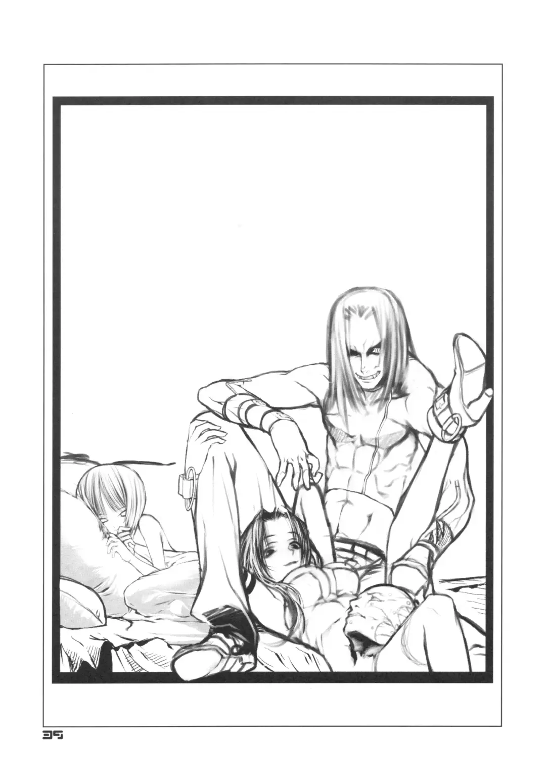 [Chuuou Higashiguchi] BACK YARD EXIBITIONIST VAMPIRDZHIJA VJEDOGONIA & KIKOKUGAI DRAFTING SKETCHES Fhentai - Page 37