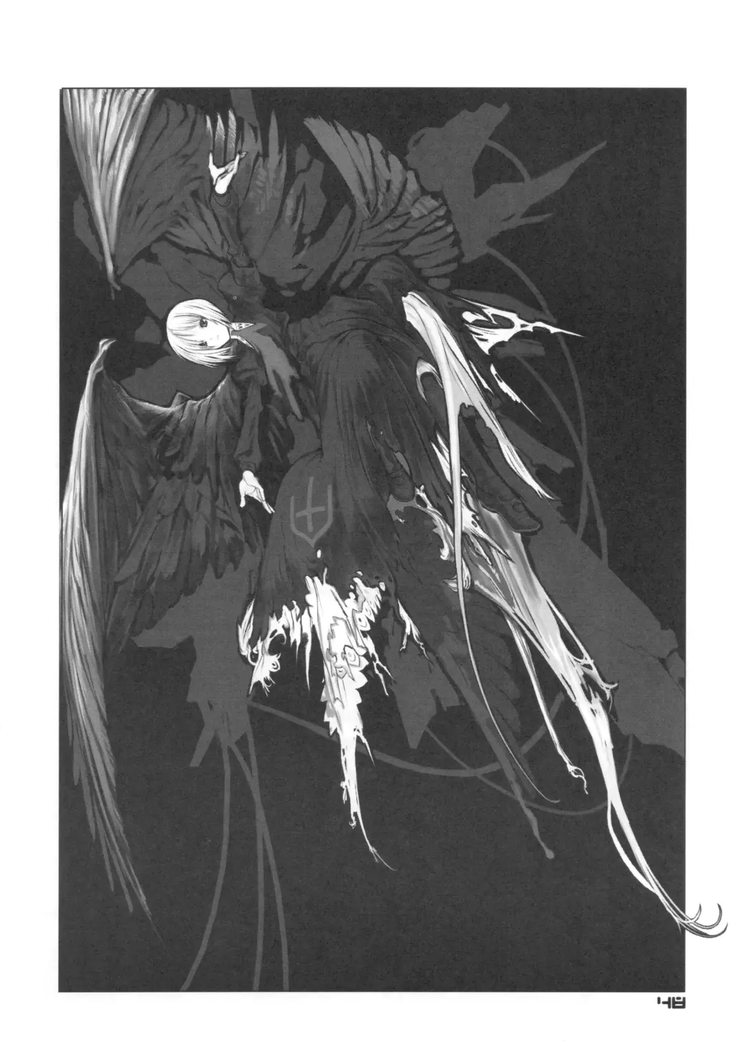 [Chuuou Higashiguchi] BACK YARD EXIBITIONIST VAMPIRDZHIJA VJEDOGONIA & KIKOKUGAI DRAFTING SKETCHES Fhentai - Page 46