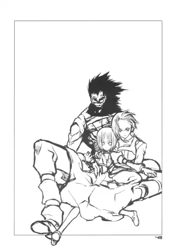 [Chuuou Higashiguchi] BACK YARD EXIBITIONIST VAMPIRDZHIJA VJEDOGONIA & KIKOKUGAI DRAFTING SKETCHES Fhentai - Page 40