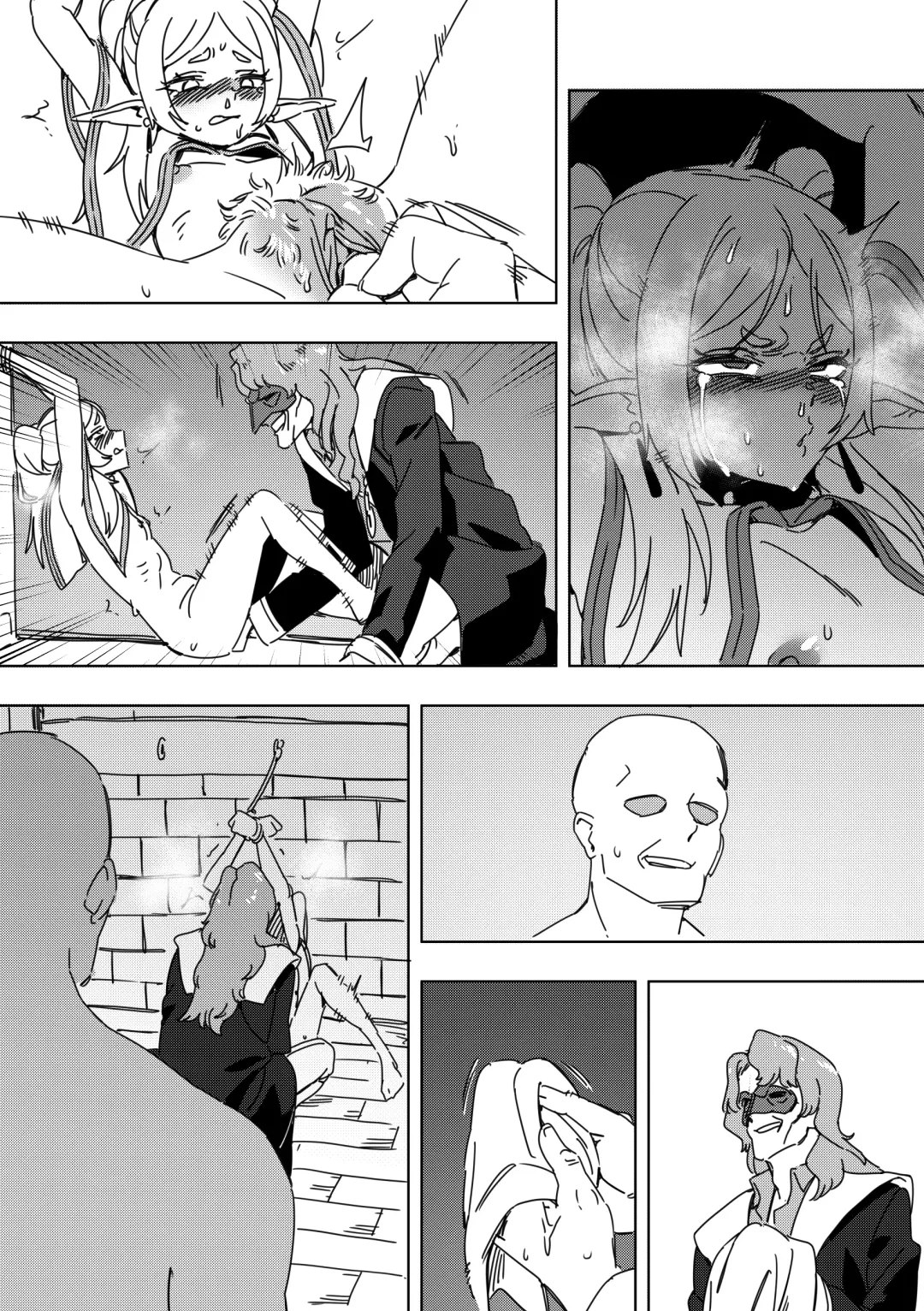 [Luxsumildo] LUXsumildo~被暗算下药成为精神崩坏精灵肉便器的芙莉莲大人！（葬送的芙莉莲同人轮奸H·LC整合汉化组） Fhentai - Page 29