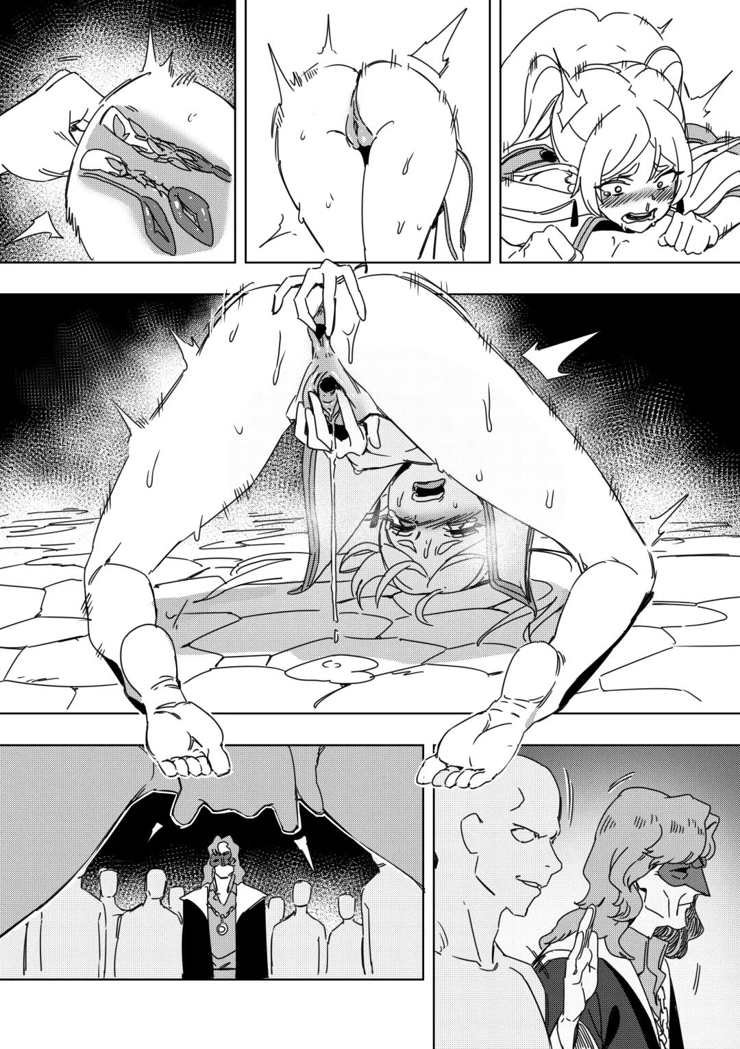 [Luxsumildo] LUXsumildo~被暗算下药成为精神崩坏精灵肉便器的芙莉莲大人！（葬送的芙莉莲同人轮奸H·LC整合汉化组） Fhentai - Page 36