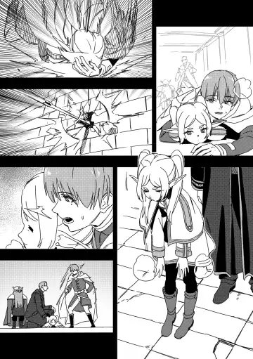 [Luxsumildo] LUXsumildo~被暗算下药成为精神崩坏精灵肉便器的芙莉莲大人！（葬送的芙莉莲同人轮奸H·LC整合汉化组） Fhentai - Page 38