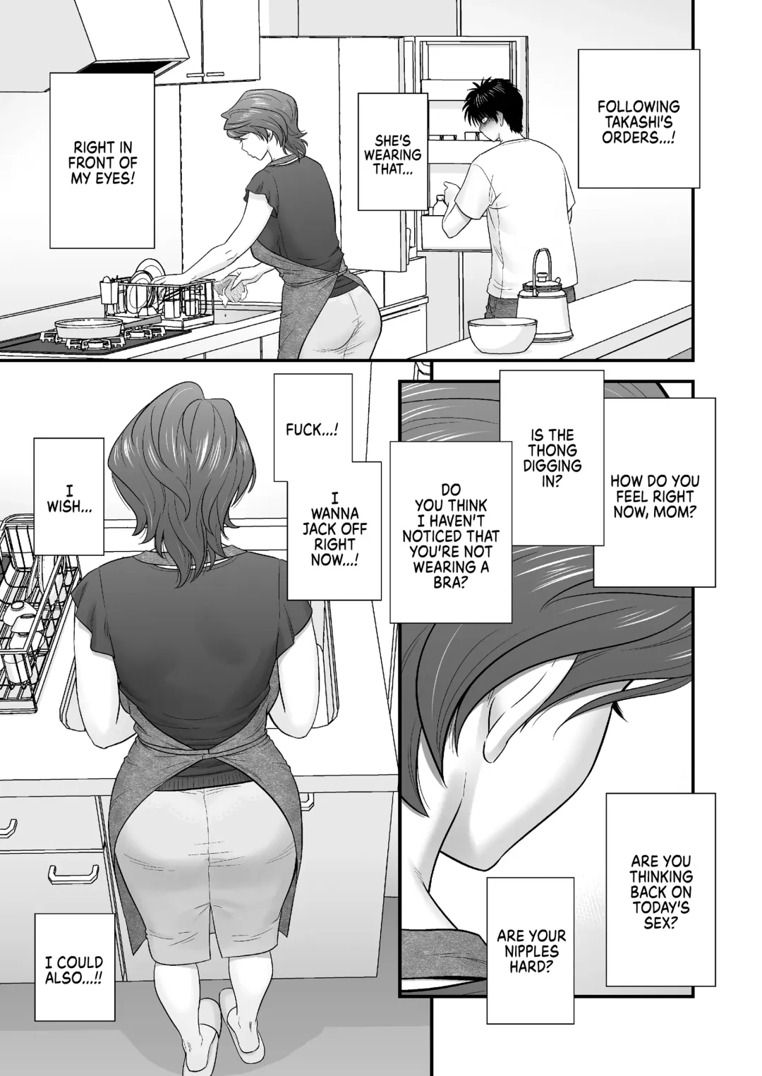 [Tatsunami Youtoku] Haha ga Tomo Kano ni Natta node 1-2 Fhentai - Page 73