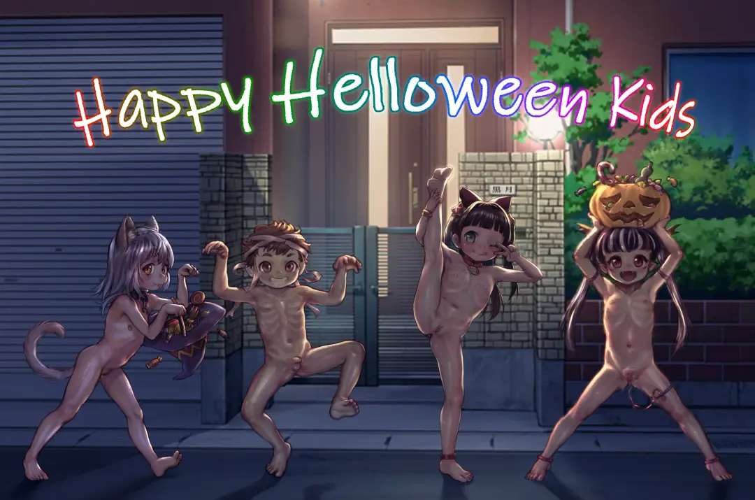 [Kurotsuki] Happy Helloween Kids Fhentai - Page 3