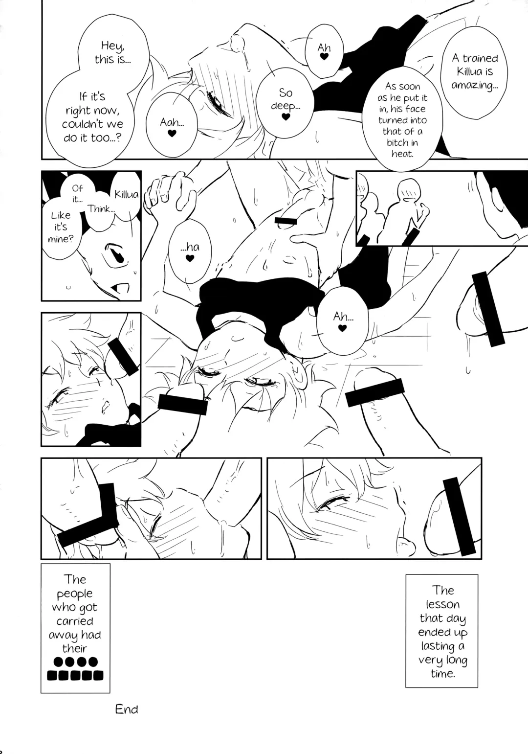 Killua ga Fukou de Kyou mo Meshi ga Umai | Killua's Misfortune Makes Food Delish Again Today Fhentai - Page 14