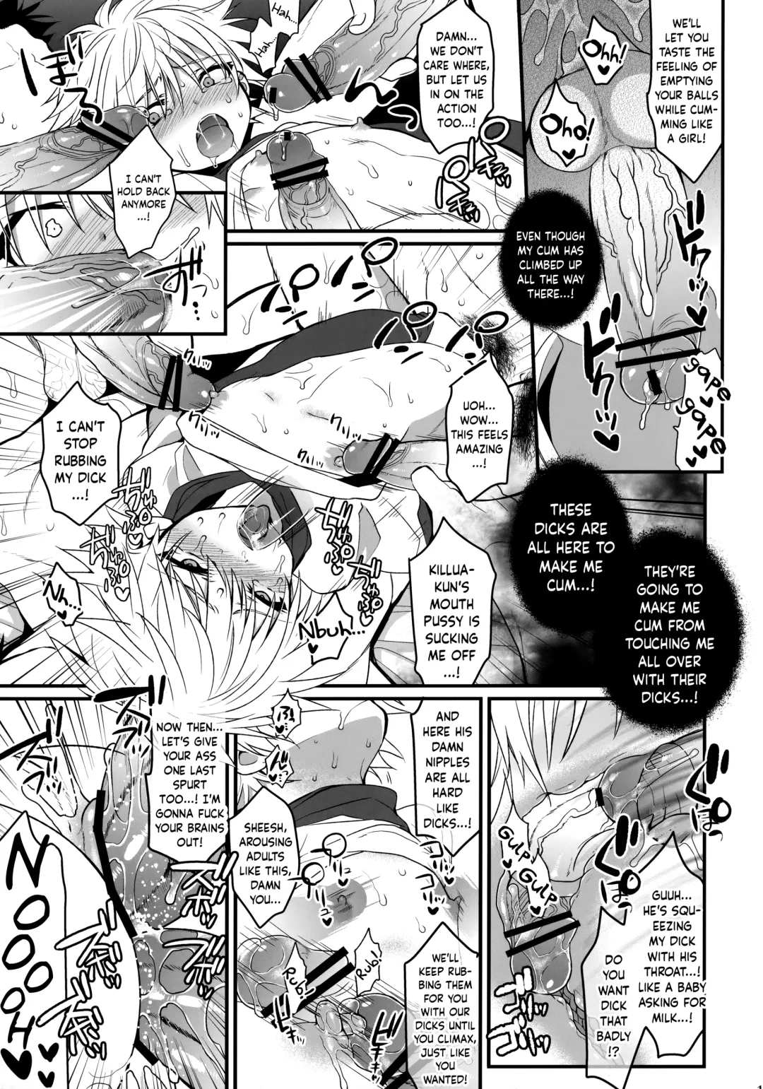 Killua ga Fukou de Kyou mo Meshi ga Umai | Killua's Misfortune Makes Food Delish Again Today Fhentai - Page 41