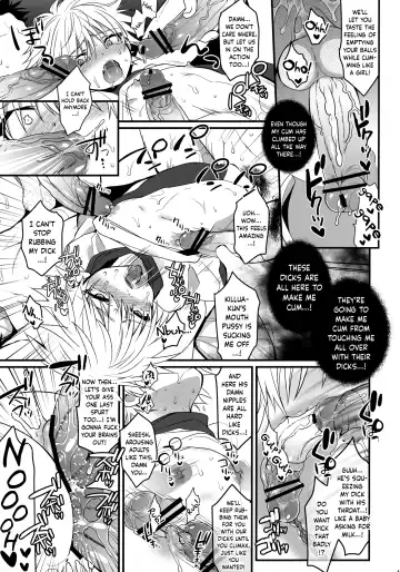 Killua ga Fukou de Kyou mo Meshi ga Umai | Killua's Misfortune Makes Food Delish Again Today Fhentai - Page 41