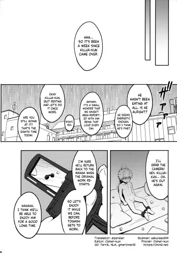 Killua ga Fukou de Kyou mo Meshi ga Umai | Killua's Misfortune Makes Food Delish Again Today Fhentai - Page 57