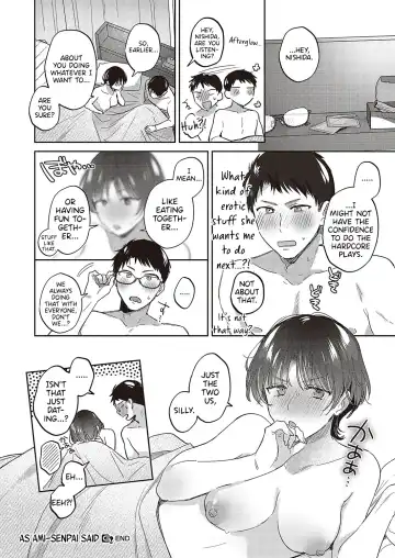 [Meeko] Ami-senpai no Iutoori | As Ami-senpai Said Fhentai - Page 20