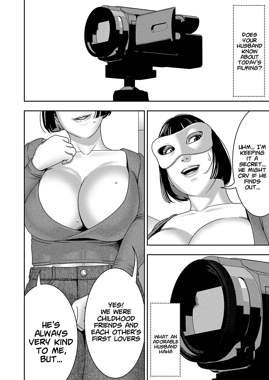 [Sasaki Yuuhei] A Wife's Request To Be Destroyed - A Housewife Secretly Goes To A Homemade Porn Shoot And Gets Taken Away Fhentai - Page 5