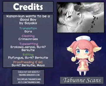[Sayaka] Iiko ni Naritai Kanon-kun | Kanon-kun wants to be a Good Boy Fhentai - Page 38