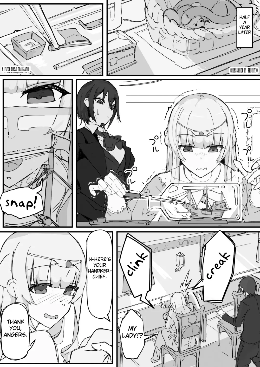 [Shirabe Shiki] Ojousama to Nemuri Saru 5 Fhentai - Page 1
