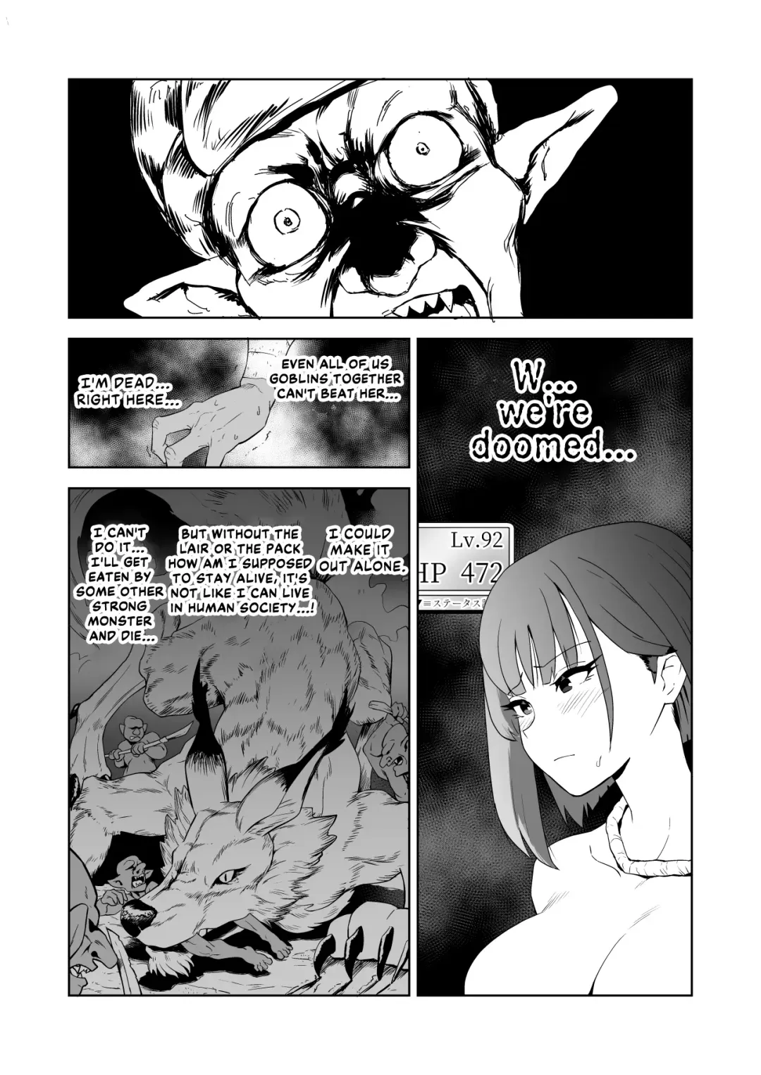 [Yamabatake] Zako-kan Nerai no Do-M Onna Kishi ga Hontou ni Goblin Dorei ni Sareru Hanashi Zenpen | The Story of How a Masochistic Female Knight Looking to Get Gangbanged by Weaklings Became a Goblin Slave for Real; Part 1 Fhentai - Page 17
