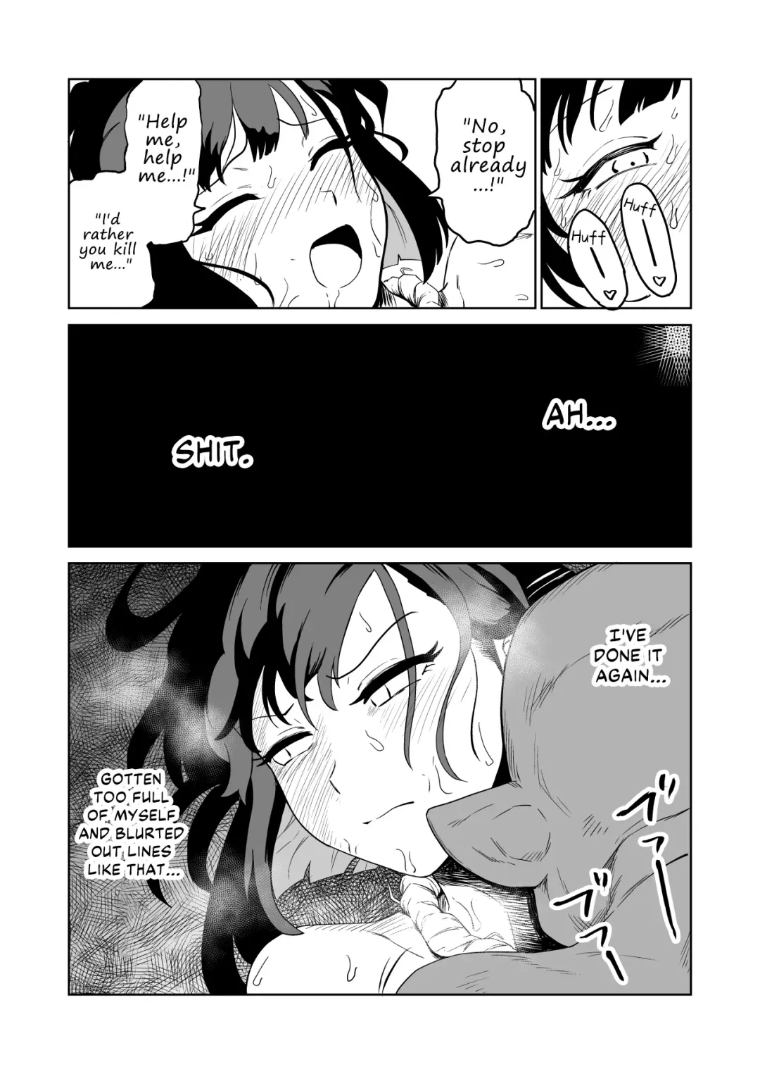 [Yamabatake] Zako-kan Nerai no Do-M Onna Kishi ga Hontou ni Goblin Dorei ni Sareru Hanashi Zenpen | The Story of How a Masochistic Female Knight Looking to Get Gangbanged by Weaklings Became a Goblin Slave for Real; Part 1 Fhentai - Page 46