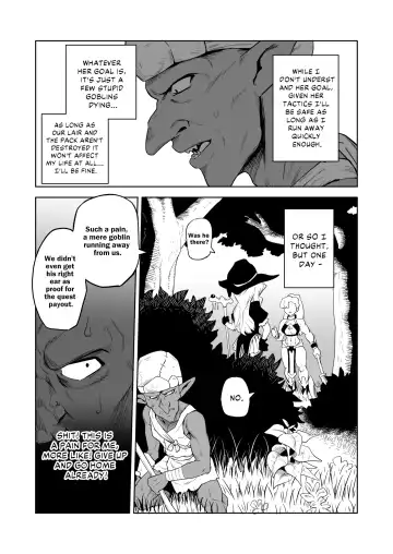 [Yamabatake] Zako-kan Nerai no Do-M Onna Kishi ga Hontou ni Goblin Dorei ni Sareru Hanashi Zenpen | The Story of How a Masochistic Female Knight Looking to Get Gangbanged by Weaklings Became a Goblin Slave for Real; Part 1 Fhentai - Page 11