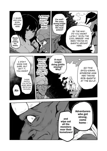 [Yamabatake] Zako-kan Nerai no Do-M Onna Kishi ga Hontou ni Goblin Dorei ni Sareru Hanashi Zenpen | The Story of How a Masochistic Female Knight Looking to Get Gangbanged by Weaklings Became a Goblin Slave for Real; Part 1 Fhentai - Page 12