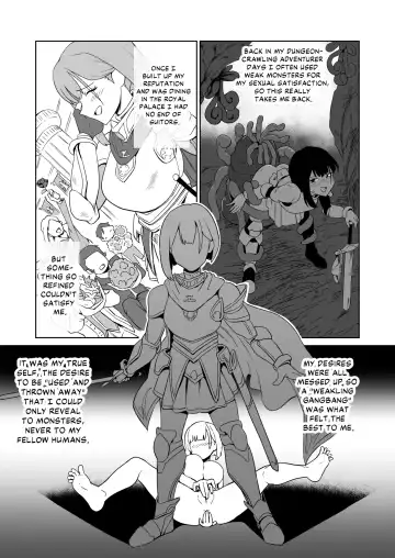 [Yamabatake] Zako-kan Nerai no Do-M Onna Kishi ga Hontou ni Goblin Dorei ni Sareru Hanashi Zenpen | The Story of How a Masochistic Female Knight Looking to Get Gangbanged by Weaklings Became a Goblin Slave for Real; Part 1 Fhentai - Page 21
