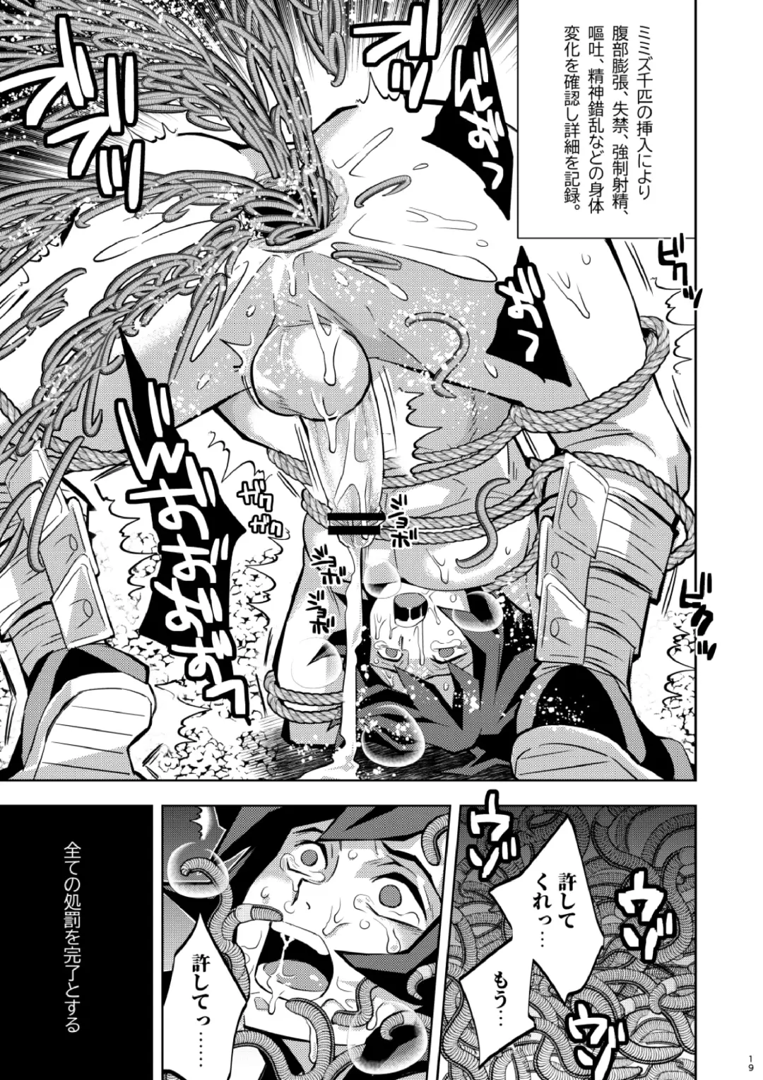 [Kin No Tamamushi] Tairitsu Ihan Tomi 〇 Giyuu Shobatsu no Sho Fhentai - Page 19