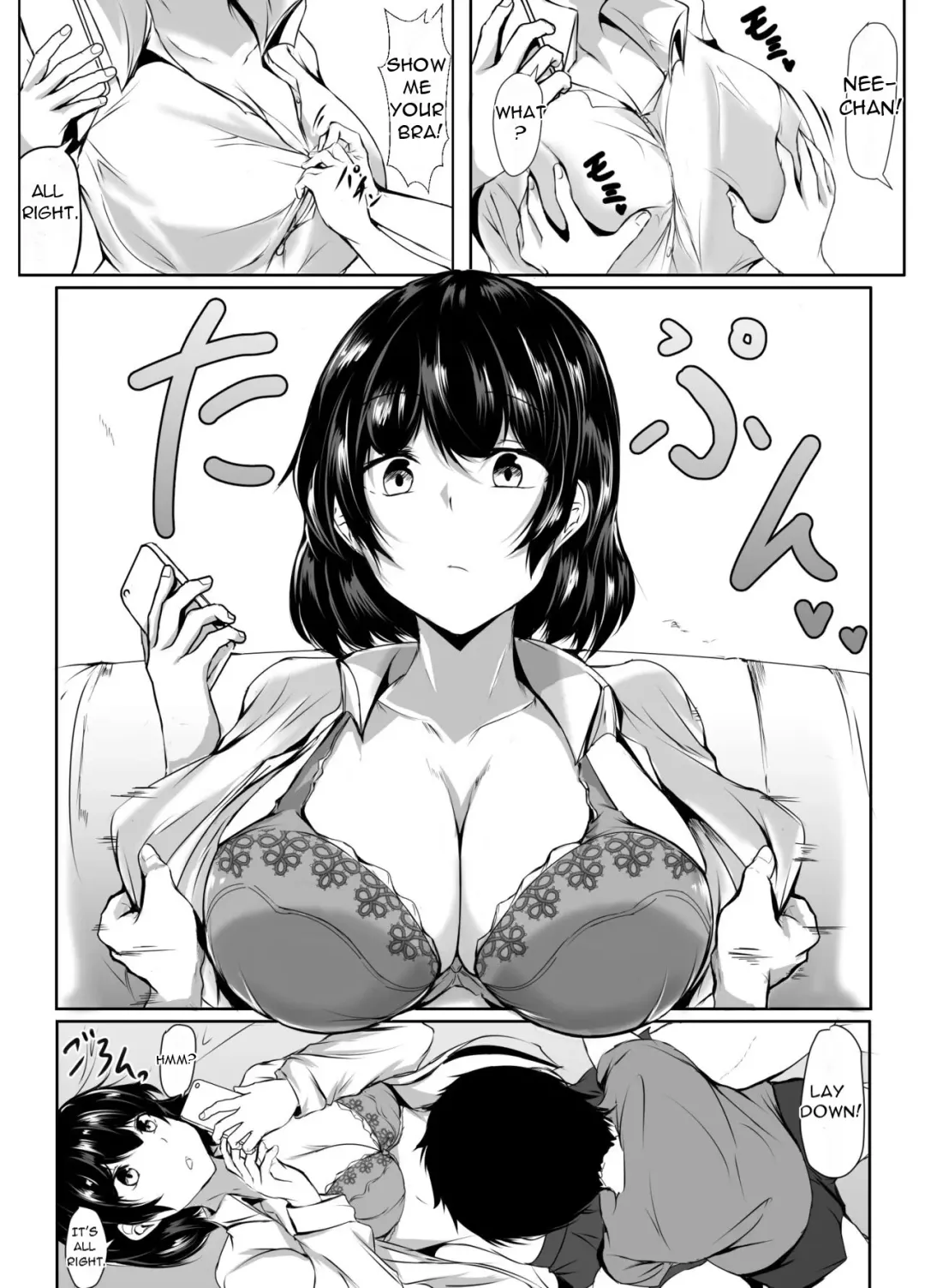 [Issi-13] Otouto no Ecchi na Itazura ni Kanyou Sugiru Mukiryoku na Ane | Lethargic Sister Tolerates her Brothers Pranks Fhentai - Page 3