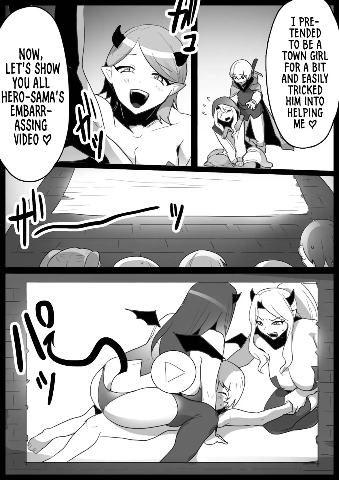 [Toppogi] Cheat-kyuu Yuusha-sama ga Teikyuu Succubus-tachi ni Level Drain sare Koukai Shokei sarechau Ohanashi Fhentai - Page 13