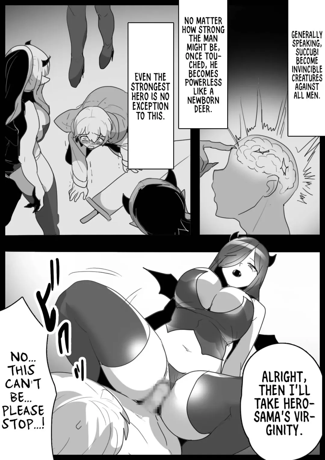 [Toppogi] Cheat-kyuu Yuusha-sama ga Teikyuu Succubus-tachi ni Level Drain sare Koukai Shokei sarechau Ohanashi Fhentai - Page 15