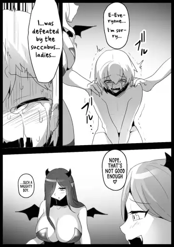 [Toppogi] Cheat-kyuu Yuusha-sama ga Teikyuu Succubus-tachi ni Level Drain sare Koukai Shokei sarechau Ohanashi Fhentai - Page 8