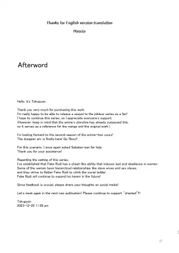 [Toku] Fushoku Tensei 2 ~Tamashii Kawattara Honki Shaseisu~ Fhentai - Page 26