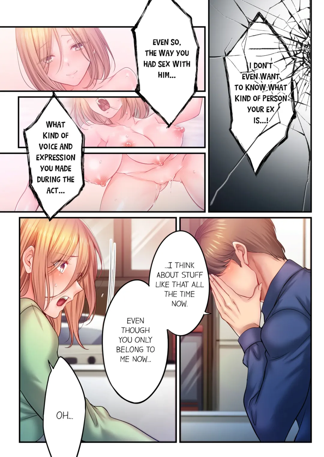 [Fight Fight Chiharu] I Can't Resist His Massage! Cheating in Front of My Husband's Eyes Vol. 15 (decensored) Fhentai - Page 40