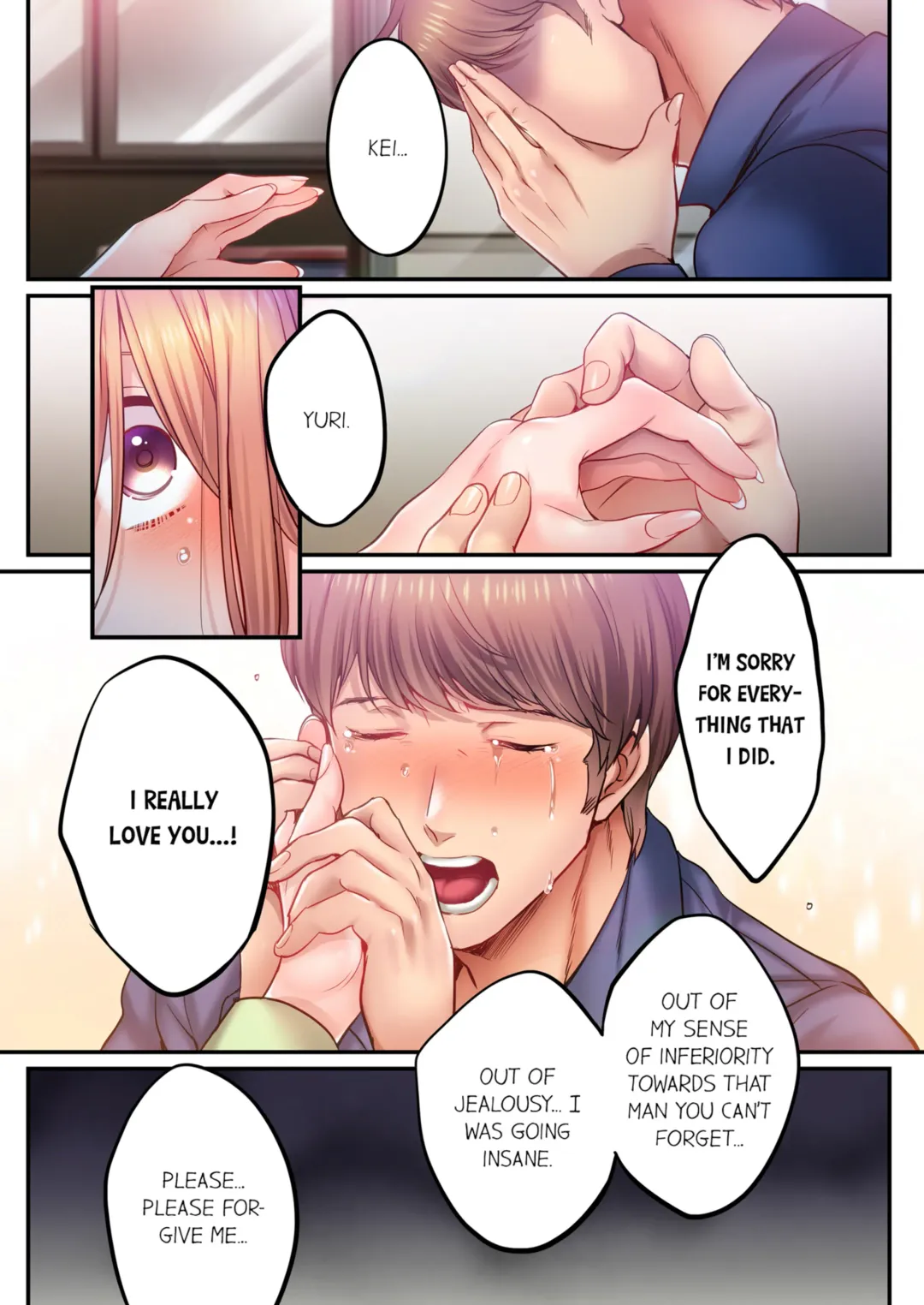 [Fight Fight Chiharu] I Can't Resist His Massage! Cheating in Front of My Husband's Eyes Vol. 15 (decensored) Fhentai - Page 41
