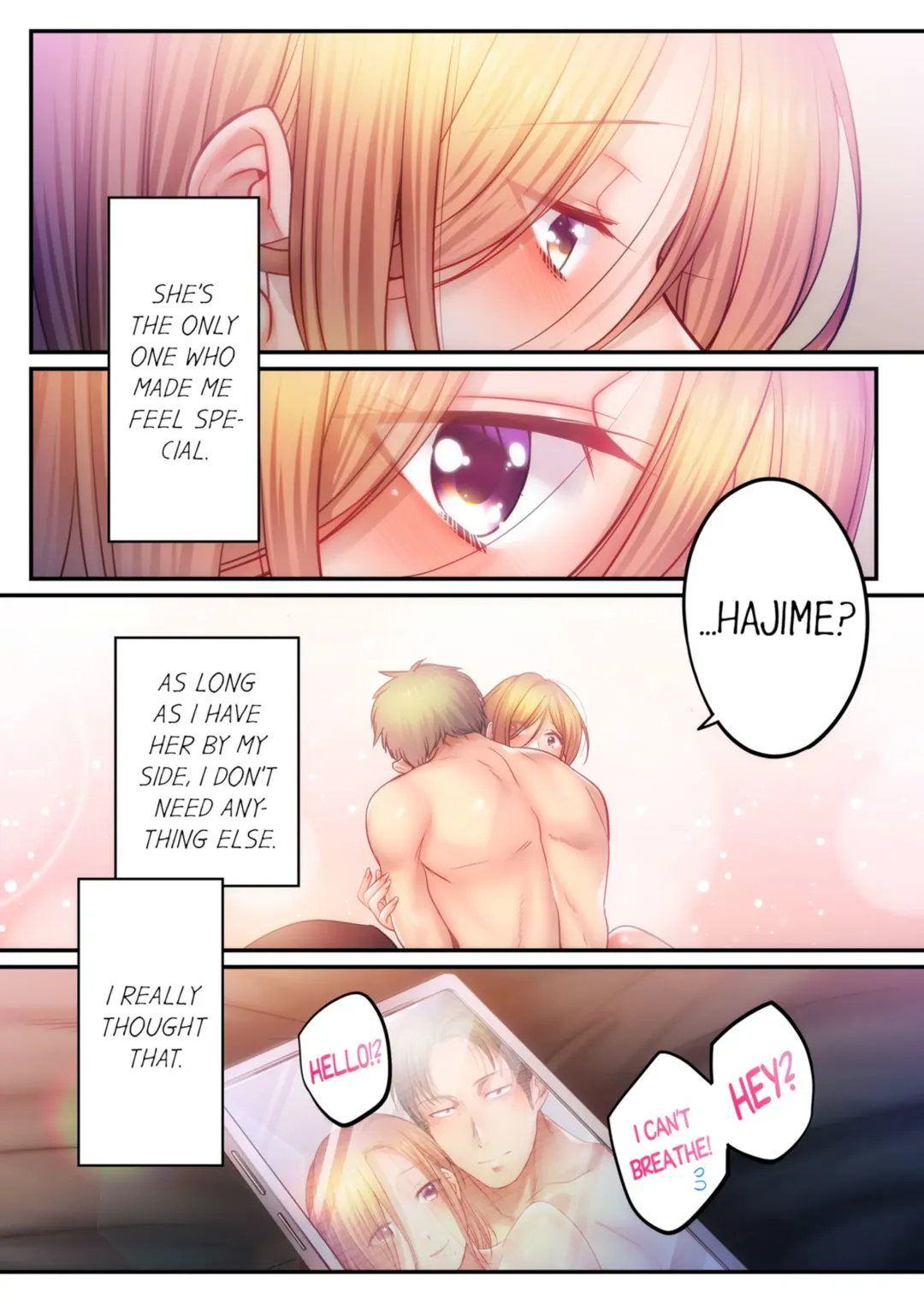 [Fight Fight Chiharu] I Can't Resist His Massage! Cheating in Front of My Husband's Eyes Vol. 15 (decensored) Fhentai - Page 74