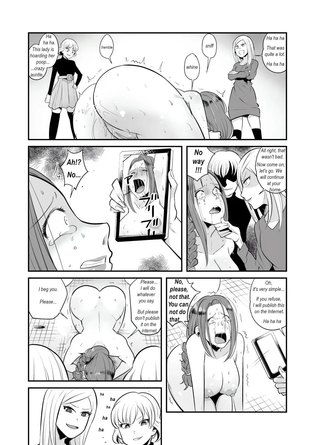 DQN Onna ni Yoru Celeb Tsuma SM Gyakutai | Beauty abused by female sadists Fhentai - Page 13
