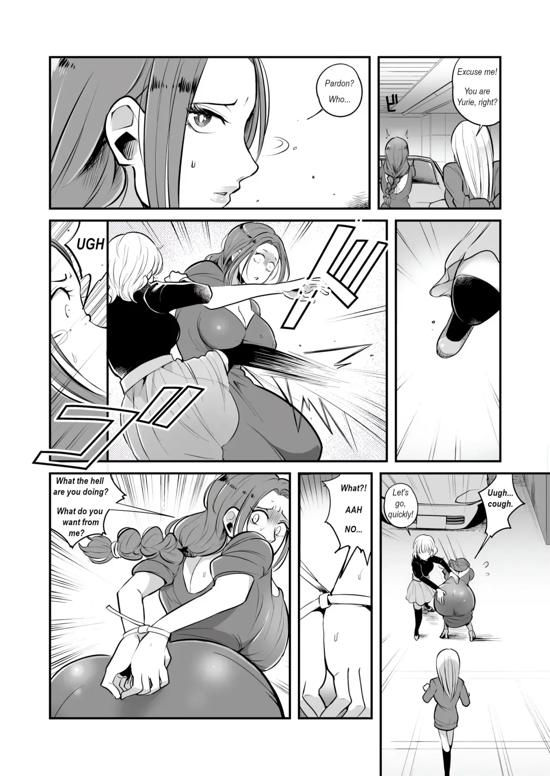 DQN Onna ni Yoru Celeb Tsuma SM Gyakutai | Beauty abused by female sadists Fhentai - Page 3
