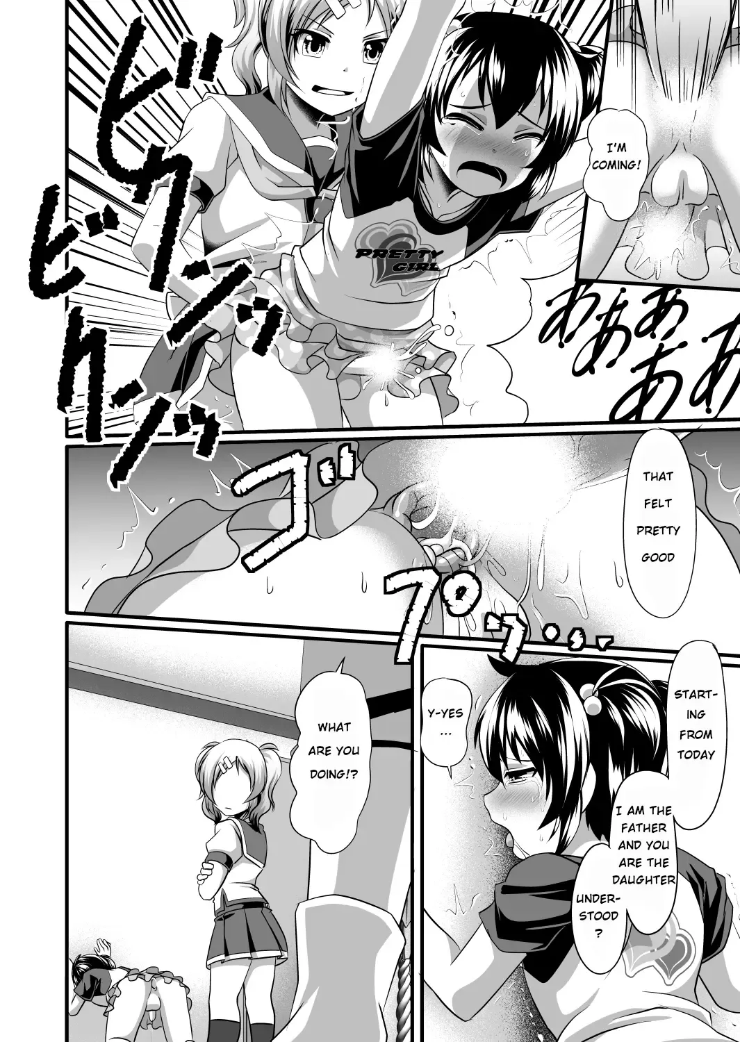 Futanari daughter and cute papa role reversal Fhentai - Page 10