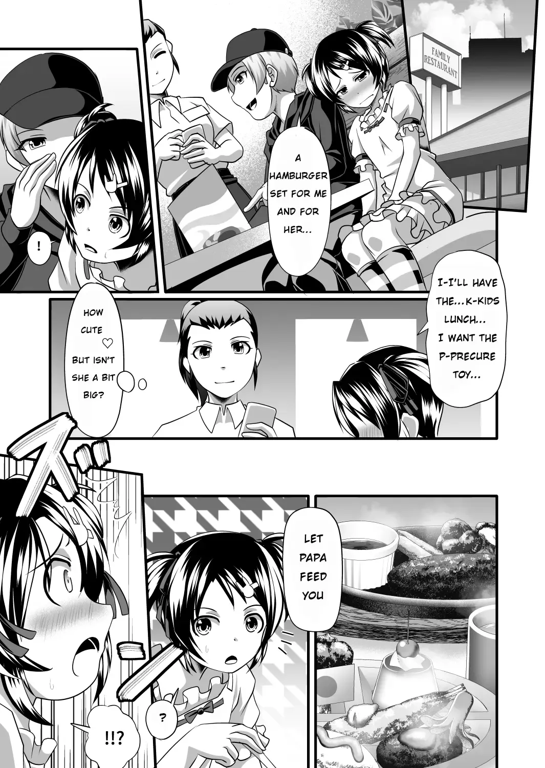 Futanari daughter and cute papa role reversal Fhentai - Page 19