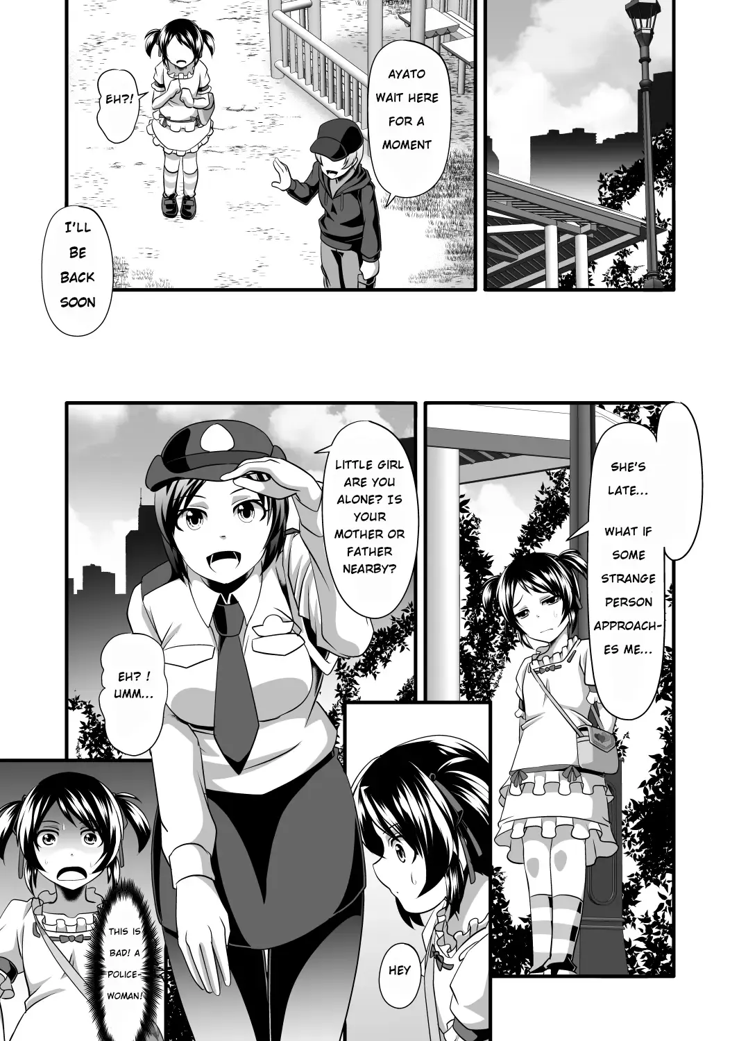 Futanari daughter and cute papa role reversal Fhentai - Page 21