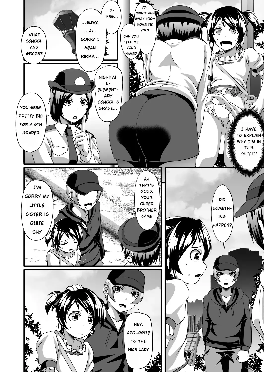 Futanari daughter and cute papa role reversal Fhentai - Page 22