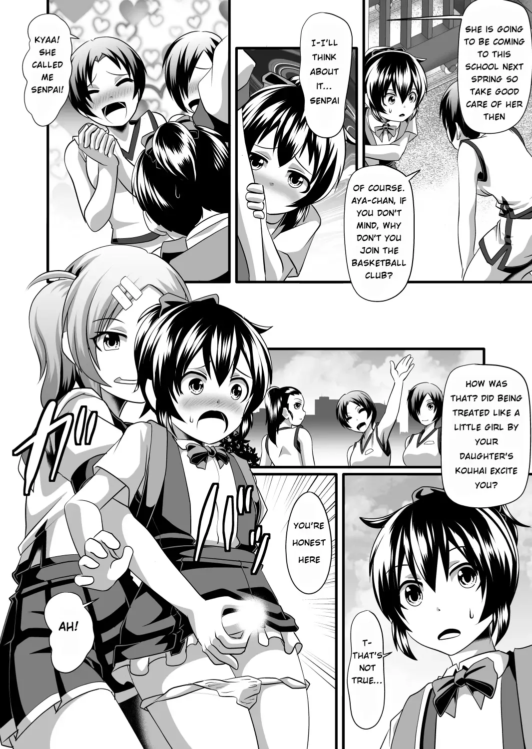 Futanari daughter and cute papa role reversal Fhentai - Page 26