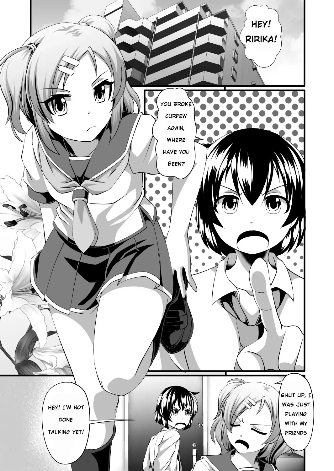 Futanari daughter and cute papa role reversal Fhentai - Page 3