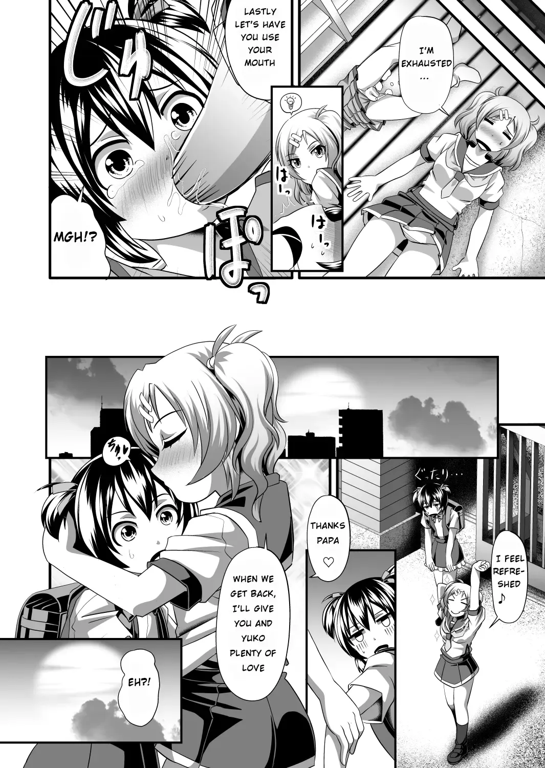 Futanari daughter and cute papa role reversal Fhentai - Page 32