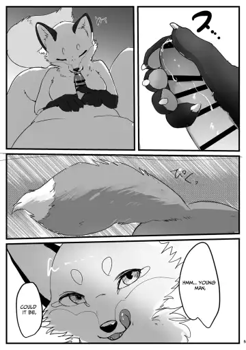 [Momou] Okitsune-sama to Yotsu Ashi Ecchi | Sex with a fox Fhentai - Page 4