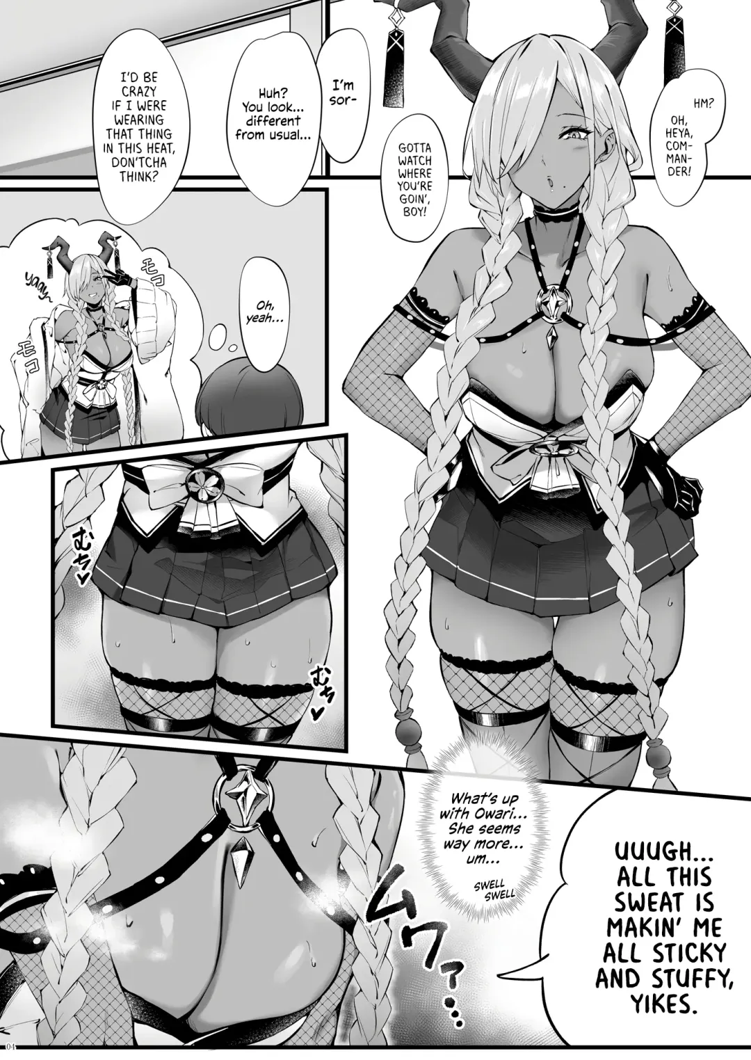 [Naha 78] Owari to Shota Shikikan no Majiyaba na Love Power | Owari and Commander's Super High Sex Drive Fhentai - Page 3