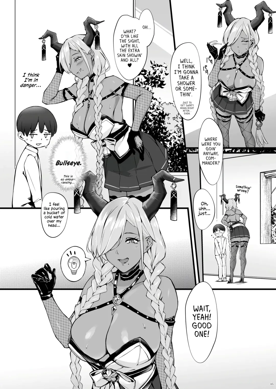 [Naha 78] Owari to Shota Shikikan no Majiyaba na Love Power | Owari and Commander's Super High Sex Drive Fhentai - Page 4