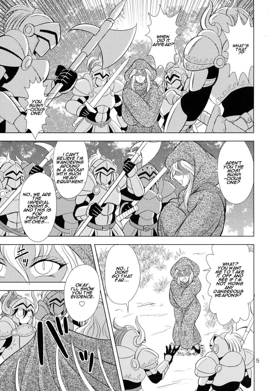 [Douke Nin] Kouin no Majo Camilla Fhentai - Page 5