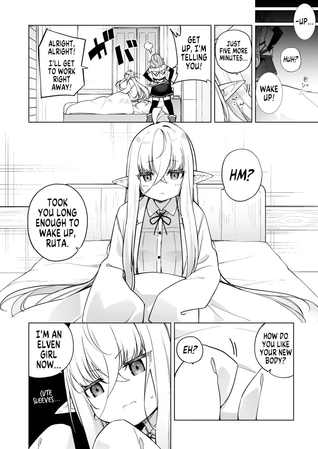 [Kanmuri] TS Elf no Tsukurikata Elf-ka no Kusuri Gaiden | How To Make a Gender-Bent Elf Elvification Drug Side Story Fhentai - Page 4