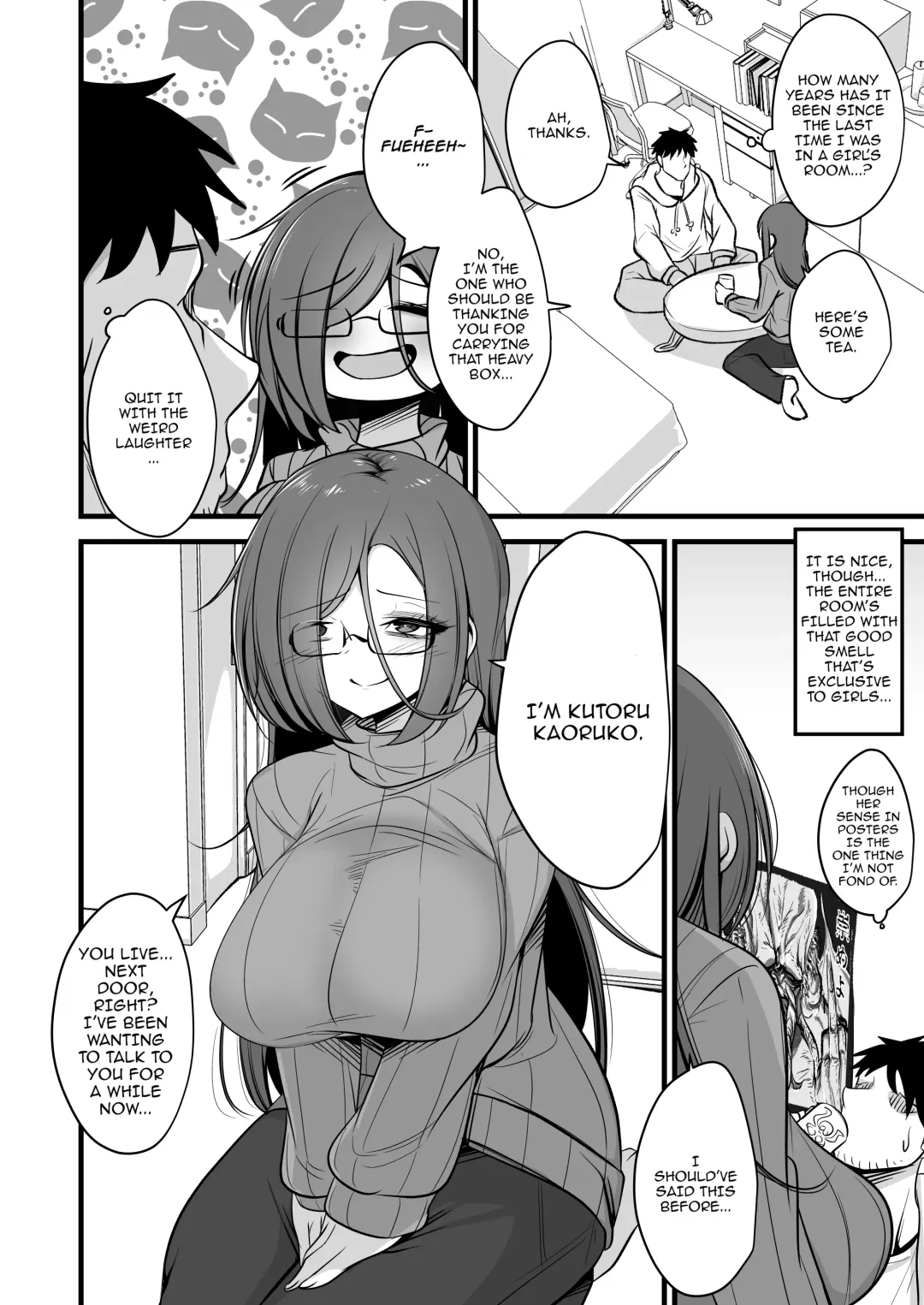 [Mine Thrower] Omome no Bakunyuu InCha Joshi wa Okirai desu ka | Do You Hate Clingy, Busty, Gloomy Girls? Fhentai - Page 6