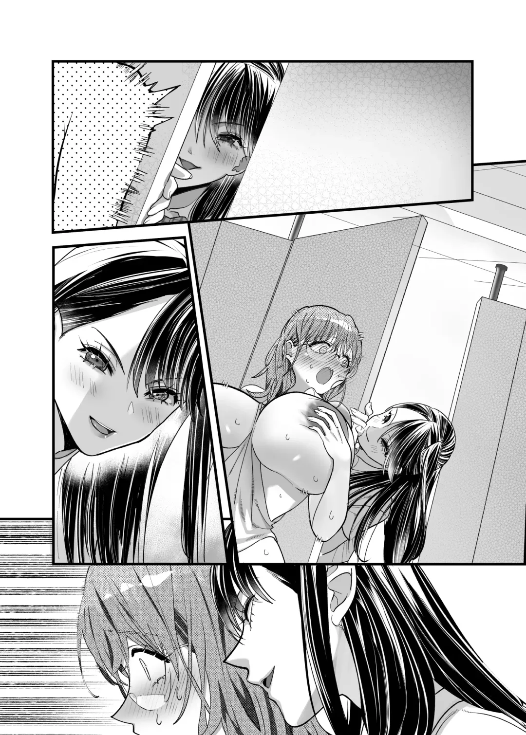 Yuri Chikubi Bus Tsuukin ~Onna Kyoushi, Buji Chikubi Ikishi Koakuma JK ni Haiboku~ Fhentai - Page 57