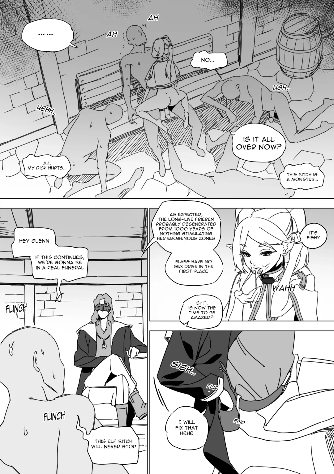 [Luxsumildo] Chagjeong-ui Frieren | Defeated Frieren (decensored) Fhentai - Page 19