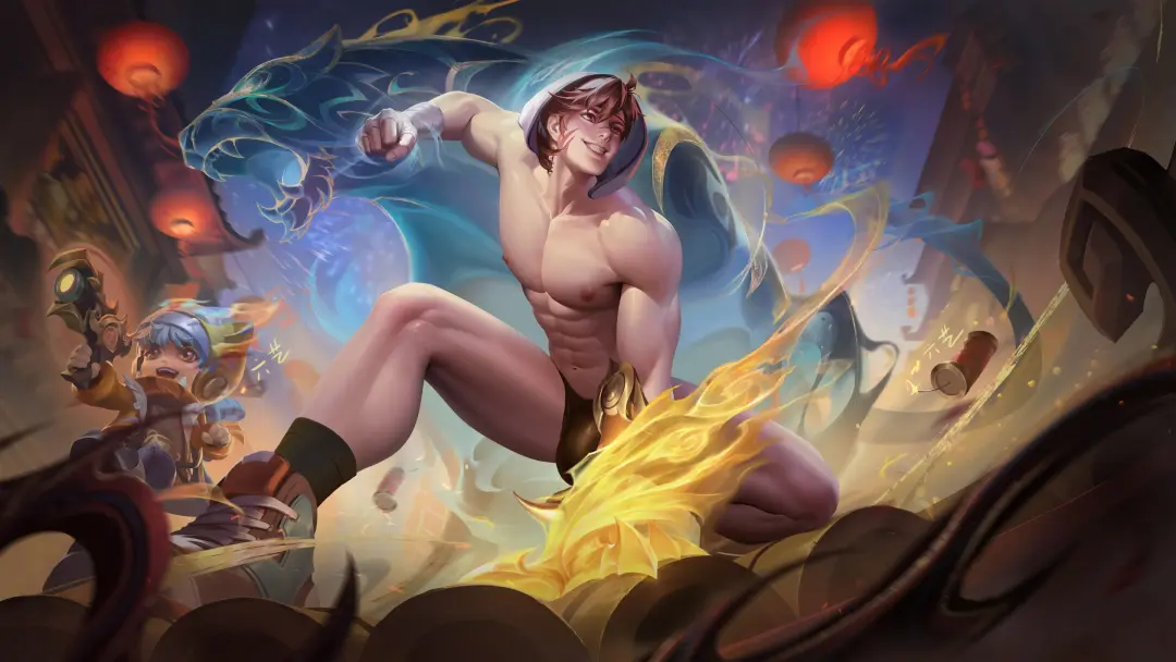 王者荣耀 Honor of Kings 六艺-裴擒虎-寅虎.赤拳 Fhentai - Page 31